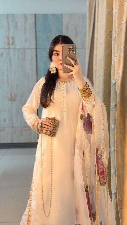 Embroidered Tassel Silk - TS - 01