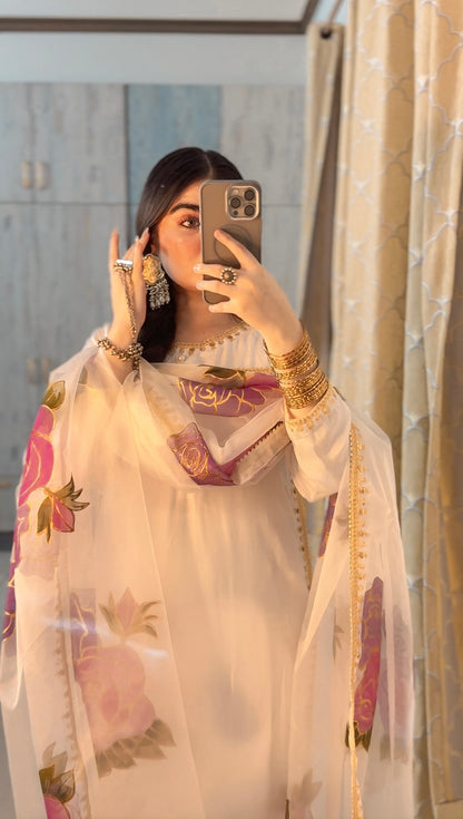 Embroidered Tassel Silk - TS - 01