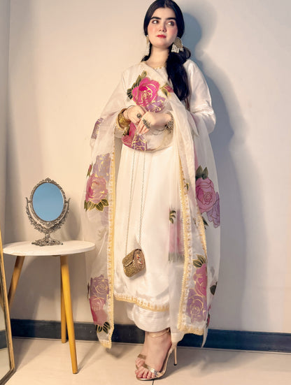 Embroidered Tassel Silk - TS - 01